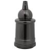 Lamp Holders 2 pcs Glossy Black E27 - Stylish Lighting Solution