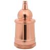 Rose Gold E27 Lamp Holders - 2 pcs for Stylish Lighting