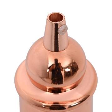 Rose Gold E27 Lamp Holders - 2 pcs for Stylish Lighting