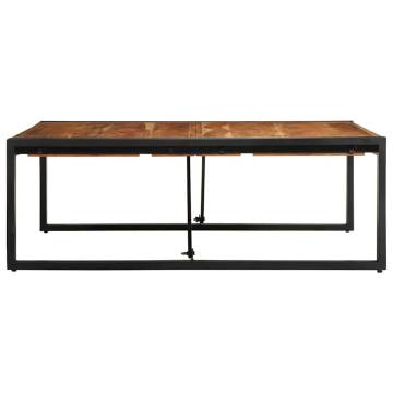 Solid Wood Acacia Coffee Table - 100x100 cm | HipoMarket