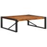 Solid Wood Acacia Coffee Table - 100x100 cm | HipoMarket