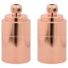 Rose Gold E27 Lamp Holders - Stylish 2 pcs Set | Hipomarket