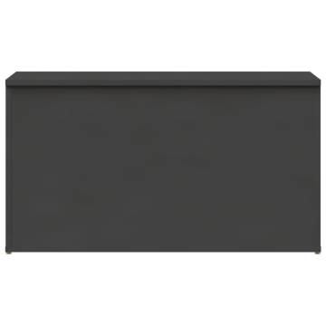 Grey Storage Chest 84x42x46 cm - Stylish Organization Solution