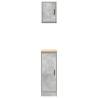 Garage Cabinets 2 pcs Concrete Grey | Durable Storage Solution