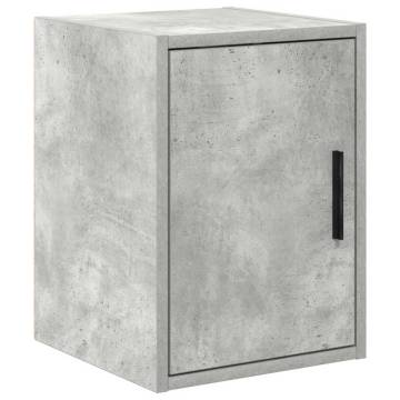 Garage Cabinets 2 pcs Concrete Grey | Durable Storage Solution