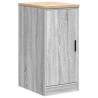 Garage Cabinets 2 pcs Grey Sonoma Engineered Wood | Hipo Market