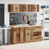  Garage Cabinets 6 pcs Old Wood Engineered Wood Colour old wood Quantity in Package 1 Model with doors 