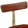 Stylish Bar Stools 2 pcs - Solid Mango Wood Design