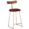 Stylish Bar Stools 2 pcs - Solid Mango Wood Design