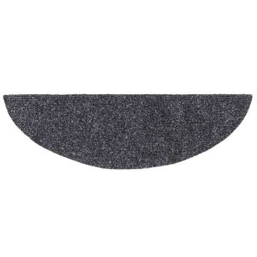 Self-Adhesive Stair Mats - 20 pcs Dark Grey | HipoMarket