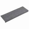 Stair Mats Self-Adhesive - 30 pcs Light Grey | HipoMarket