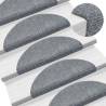 Self-Adhesive Stair Mats - 30 pcs Light Grey | Hipomarket