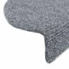 Self-Adhesive Stair Mats - 30 pcs Light Grey | Hipomarket