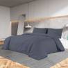 Duvet Cover Set Anthracite 140x200 cm - 100% Cotton