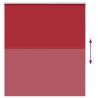 Roller Blind Blackout Red 120x130 cm - Stylish & Functional