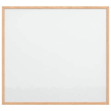 Magnetic Whiteboard with Pine Wood Frame - 60x55 cm | Hipo Market