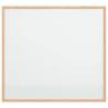 Magnetic Whiteboard with Pine Wood Frame - 60x55 cm | Hipo Market