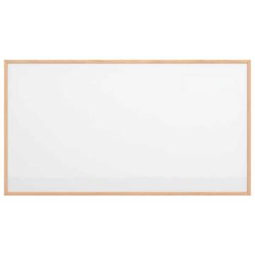 Magnetic Whiteboard with Solid Pine Frame - 100x55 cm