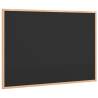 Chalkboard with Solid Pine Frame - 80x55 cm | HipoMarket