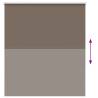 Roller Blind Blackout Coffee 135x150 cm - Style & Function