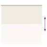 Roller Blind Blackout Off White 145x130 cm - Hipomarket