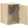 Garage Wall Cabinets - 2 pcs Sonoma Oak Engineered Wood