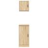 Garage Cabinets 2 pcs Sonoma Oak Engineered Wood - HipoMarket