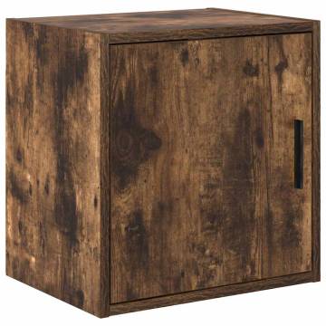 Garage Cabinets 2 pcs Smoked Oak | Durable Storage Solution