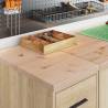 Garage Cabinets 2 pcs Sonoma Oak - Organize Your Space