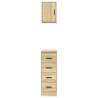 Garage Cabinets 2 pcs Sonoma Oak - Organize Your Space