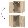 Garage Cabinets 2 pcs Sonoma Oak - Organize Your Space