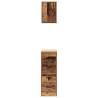 Garage Cabinets 2 pcs - Old Wood Engineered Wood Storage