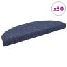  Stair Mats Self-adhesive 30 pcs Blue 65x21x4 cm Colour blue Size 65 x 21 x 4 cm Quantity in Package 30 