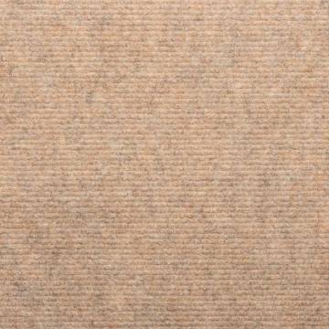 Stair Mats Self-adhesive - 20 pcs Beige 65x22.5 cm | Hipo Market