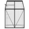 Anthracite Aluminium Greenhouse 2.7 m³ | Hipomarket UK