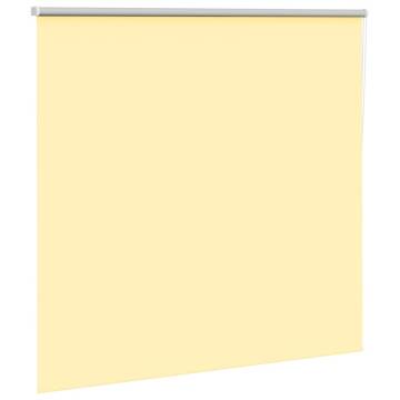 Roller Blind Blackout Yellow 160x150 cm | Durable & Stylish