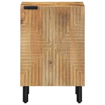 Elegant Brown Bathroom Cabinet | Solid Mango Wood Furniture