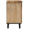 Elegant Brown Bathroom Cabinet | Solid Mango Wood Furniture