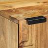 Elegant Brown Bathroom Cabinet | Solid Mango Wood Furniture