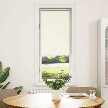 Roller Blind Blackout Off White 50x150 cm - Hipomarket