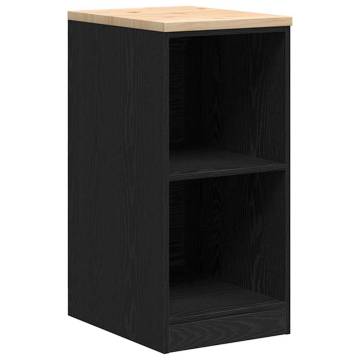 2 pcs Black Garage Cabinets - Organized Storage Solution