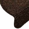 Stair Mats Self-adhesive - 30 pcs Brown 65x21x4 cm | HipoMarket