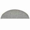 30 pcs Light Grey Stair Mats - Non-Slip & Washable | HipoMarket