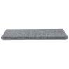 Stylish Stair Mats - 30 pcs, Non-Slip White & Grey | HipoMarket