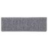 Stylish Stair Mats - 30 pcs, Non-Slip White & Grey | HipoMarket