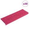  Stair Mats 30 pcs 65x21x4 cm Pink Colour pink Size 65 x 21 x 4 cm Quantity in Package 30 