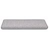 Self-Adhesive Stair Mats - 30 Pcs Sisal-Look Platina