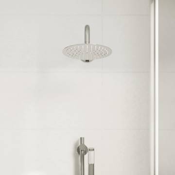 20 cm Round Rain Shower Head - Durable Stainless Steel 304