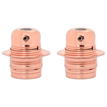 Rose Gold E27 Lamp Holders - Stylish & Durable | Hipomarket