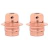 Rose Gold E27 Lamp Holders - Stylish & Durable | Hipomarket